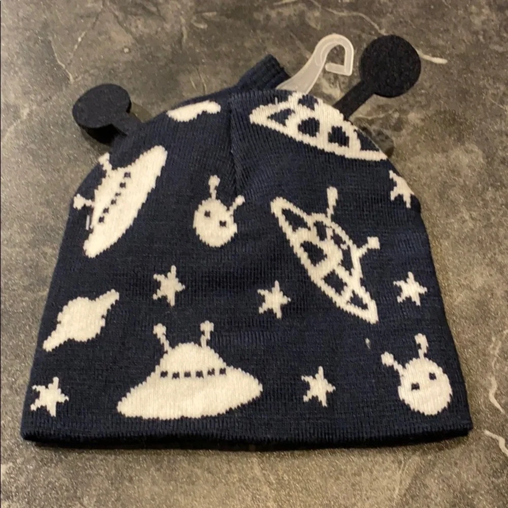 Addie & Tate Space Hat & Mitten Set